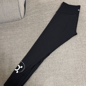 Lululemon orange theory Black High-Waisted Leggings